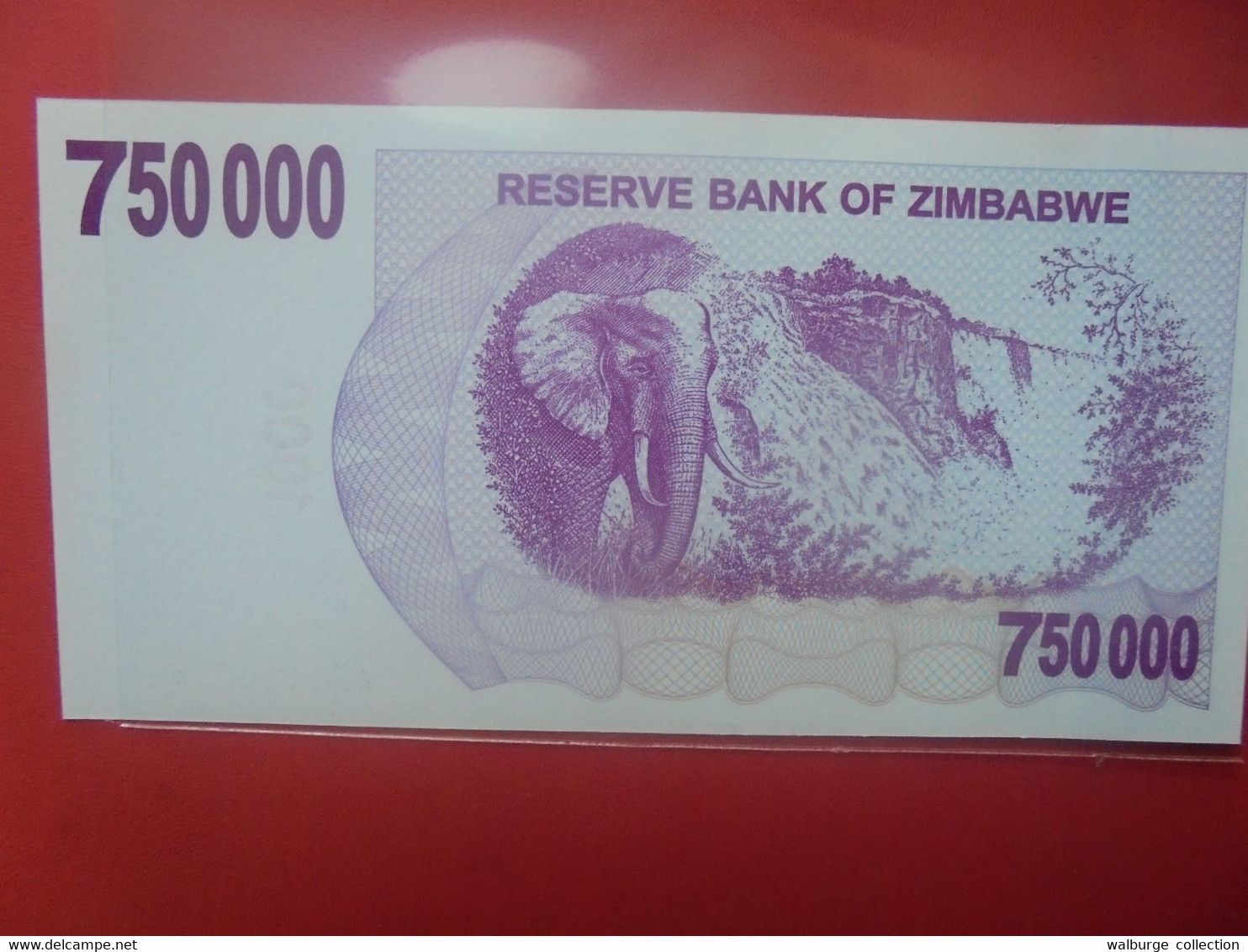 ZIMBABWE 750.000 $ Peu Circuler/Neuf (B.23) - Zimbabwe