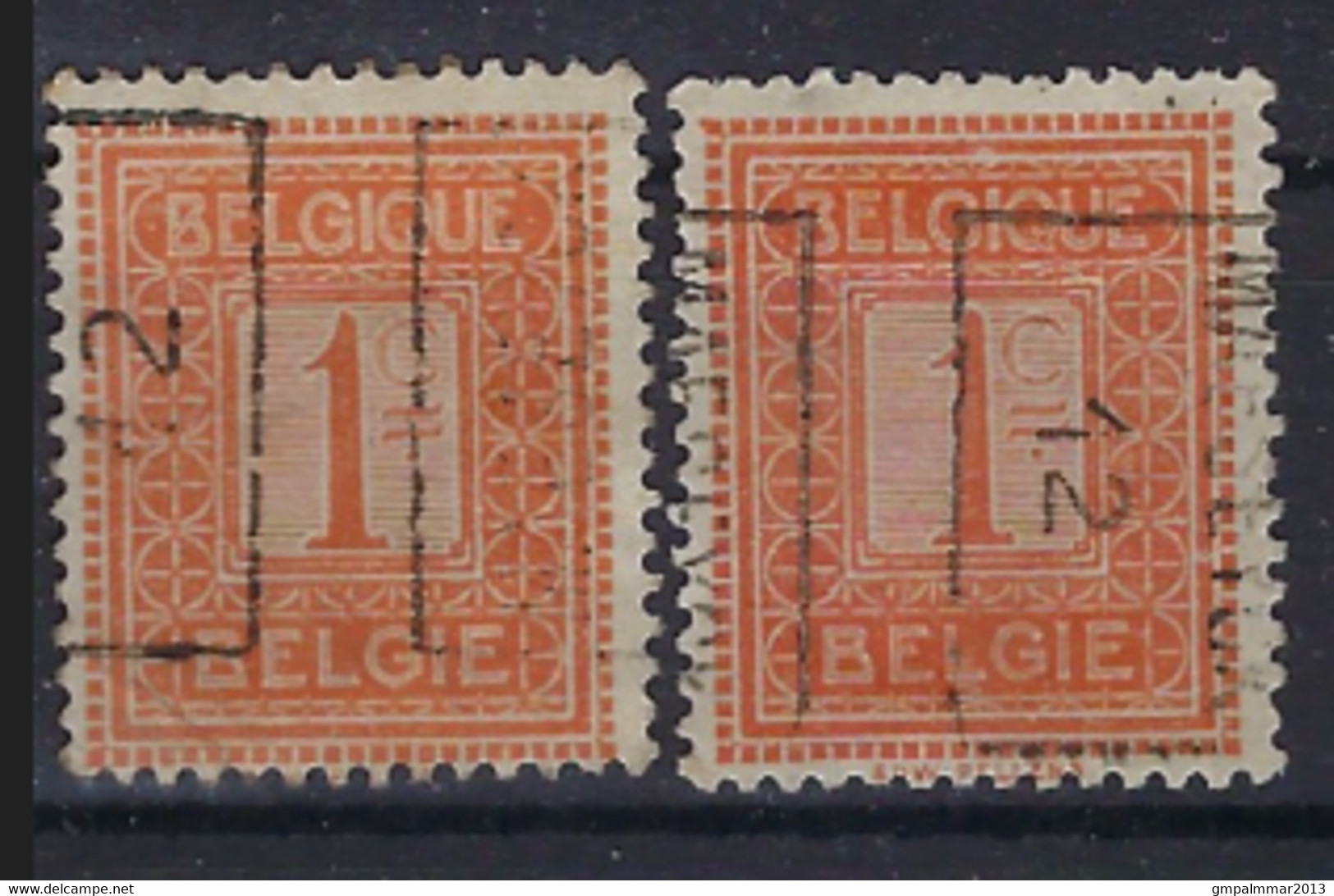 PELLENS Type Cijfer Nr. 108 Voorafgestempeld Nr. 2013 A  + B  MAESEYCK 12 In Goede Staat , Zie Ook Scan ! - Roulettes 1910-19