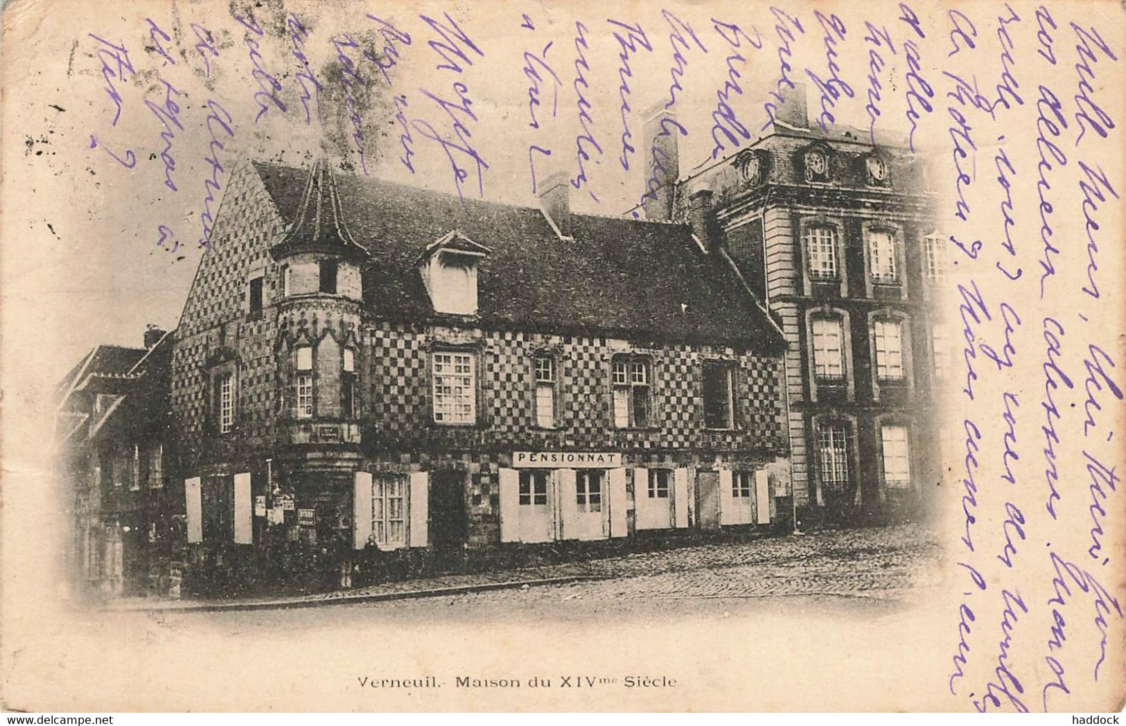 VERNEUIL : MAISON DU XIV SIECLE - Andere & Zonder Classificatie