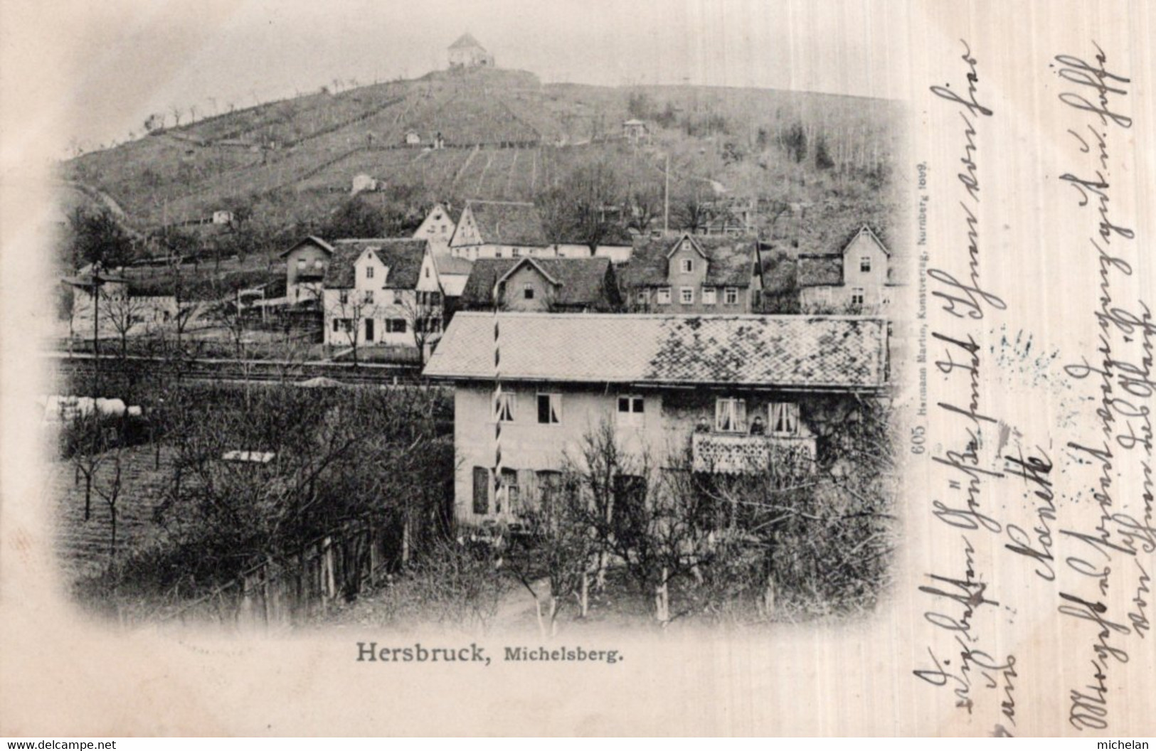 CPA   ALLEMAGNE---HERSBRUCK, MICHELSBERG---1904 - Hersbruck