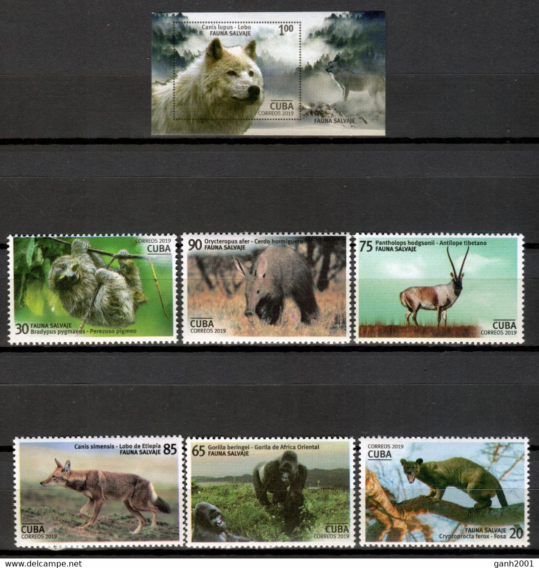 Cuba 2019 / Fauna Animals Mammals MNH Mamíferos Säugetiere / Cu18601  C2-4 - Other & Unclassified