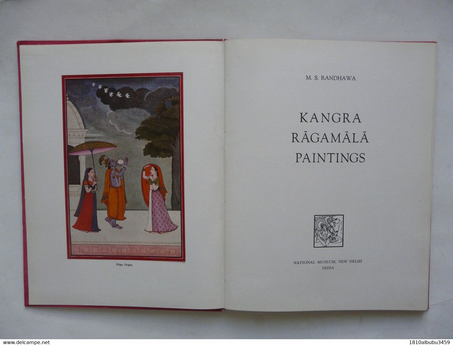 KANGRA RAGAMALA PAINTINGS - MONOGRAPHS ON KANGRA By Dr M. S. RANDHAWA : Colour Plates 20 - Monochrome Illustrations 79 - Cultural