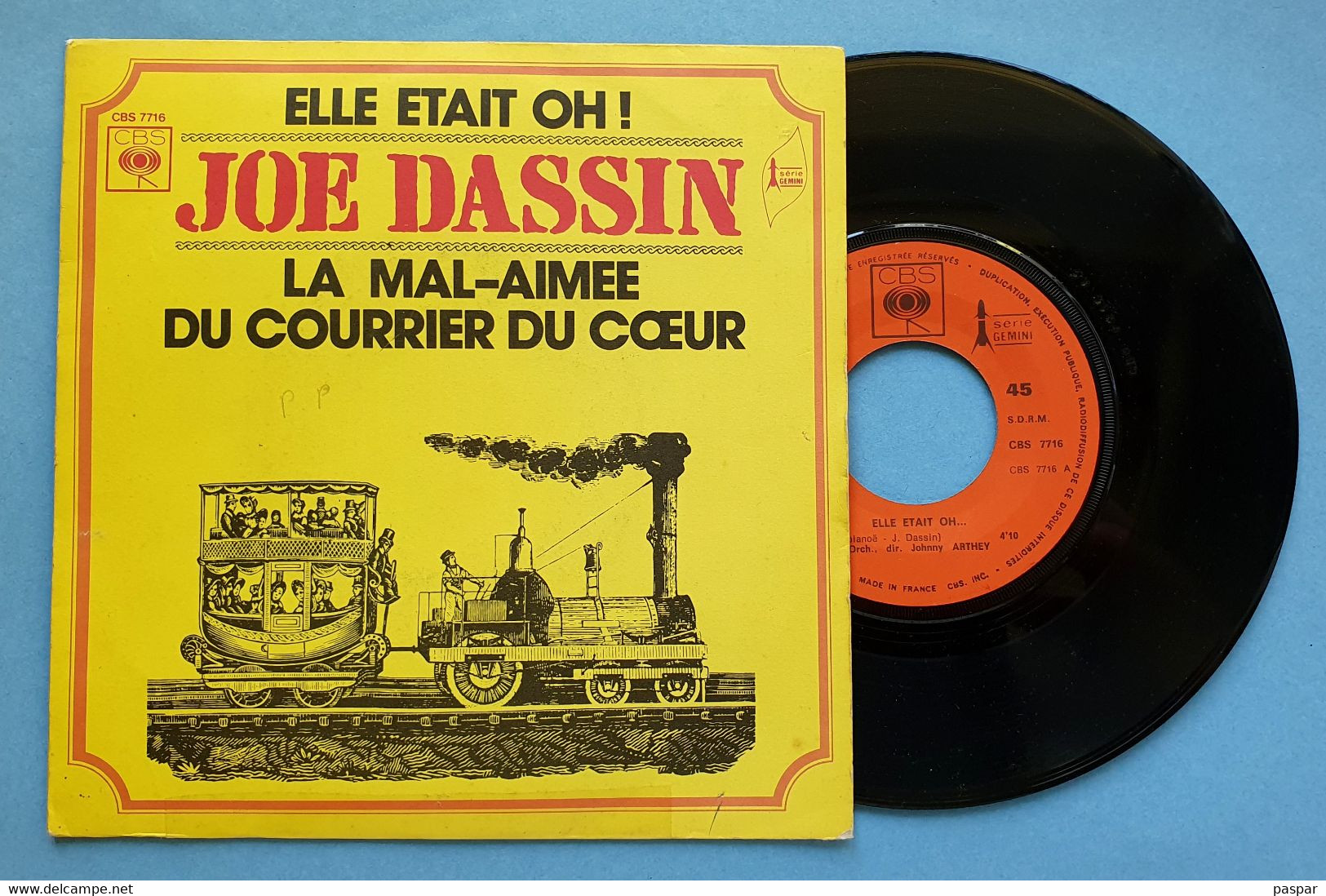 Joe Dassin - Elle était Oh - La Mal-aimée Du Courrier Du Coeur - Autres - Musique Française