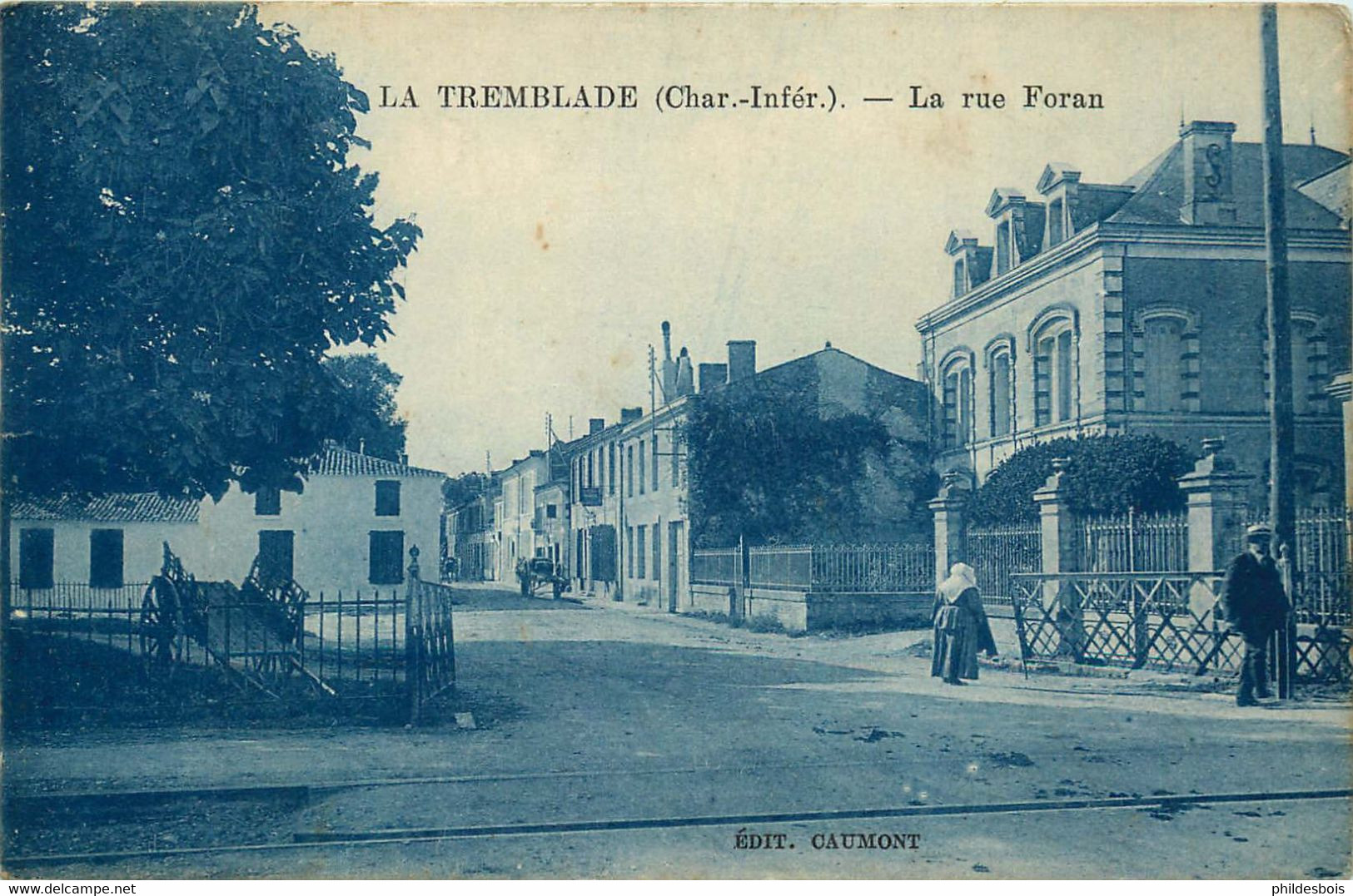 CHARENTE MARITIME  LA TREMBLADE  La Rue Foran - La Tremblade