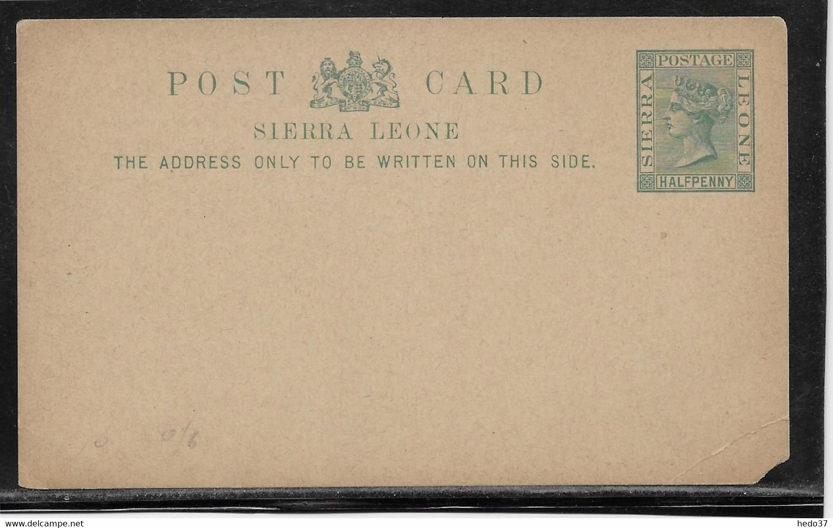 Sierra Léone - Entiers Postaux - Sierra Leone (...-1960)