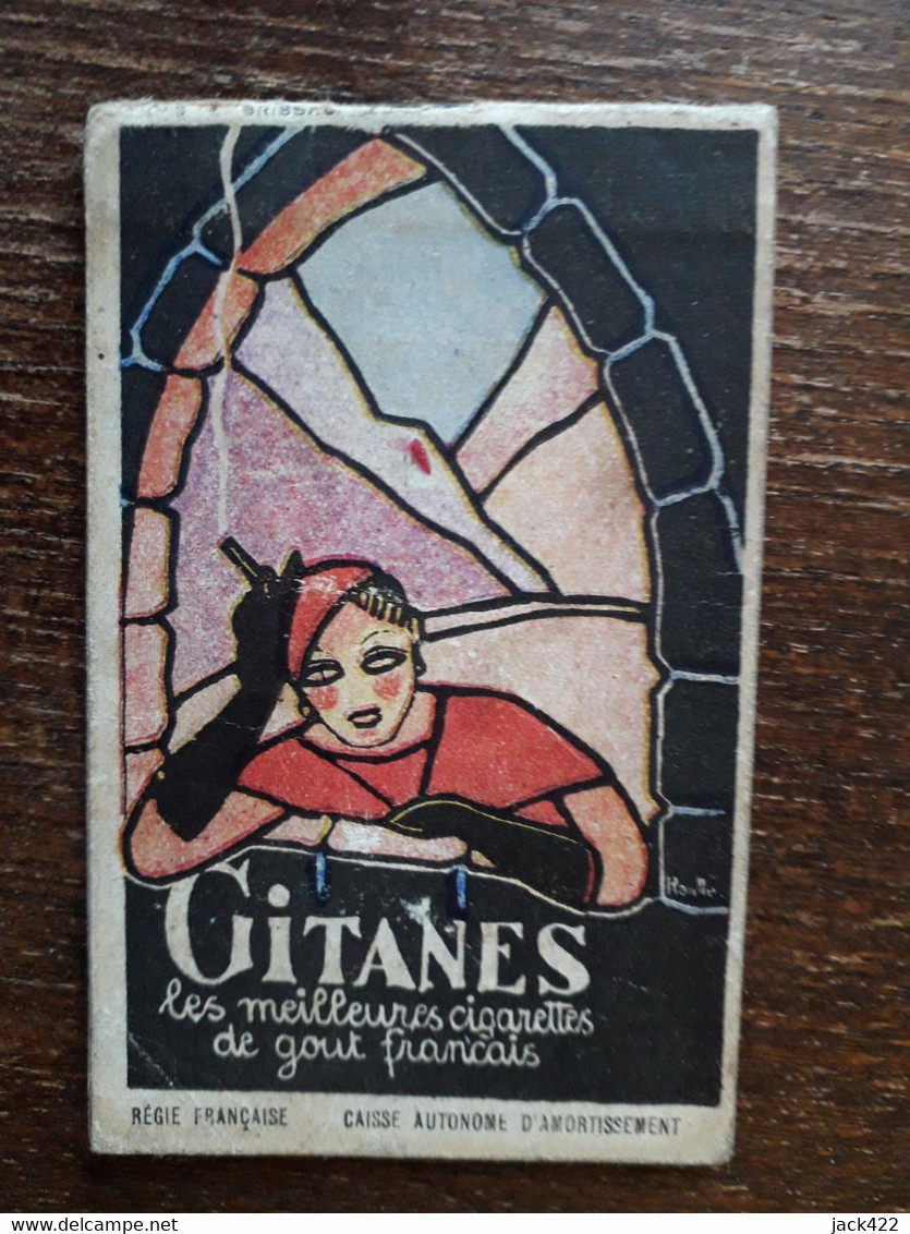 L36/212 Petit Carnet Publicitaire - GITANES . - Publicidad