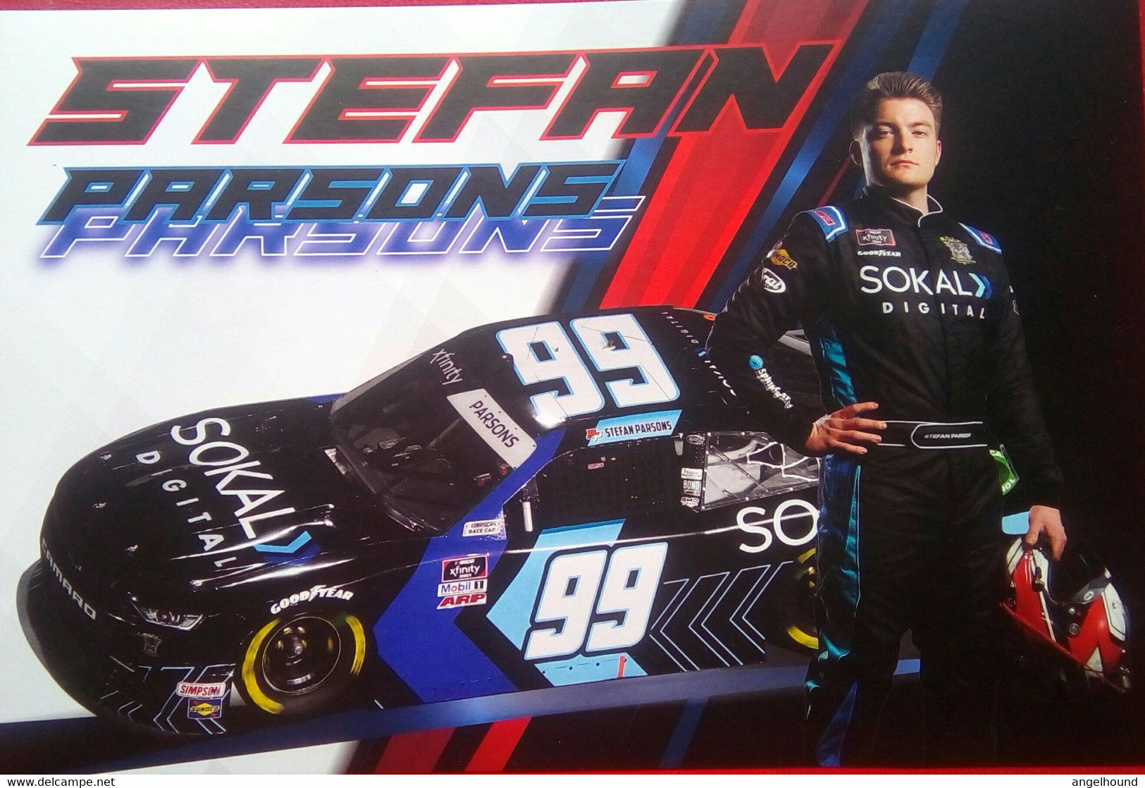 Stefan Parsons ( American Race Car Driver ) - Apparel, Souvenirs & Other