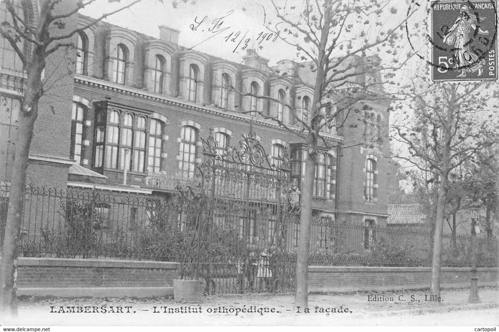 59 - Lambersart - Institut Orthopédique - La Façade - Lambersart