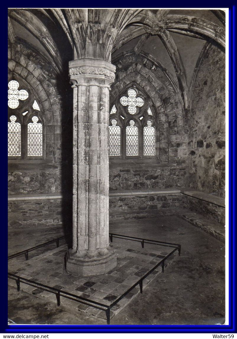 1955 C. UK Great Britain Postcard Glenluce Abbey The Chapter House Unused - Wigtownshire