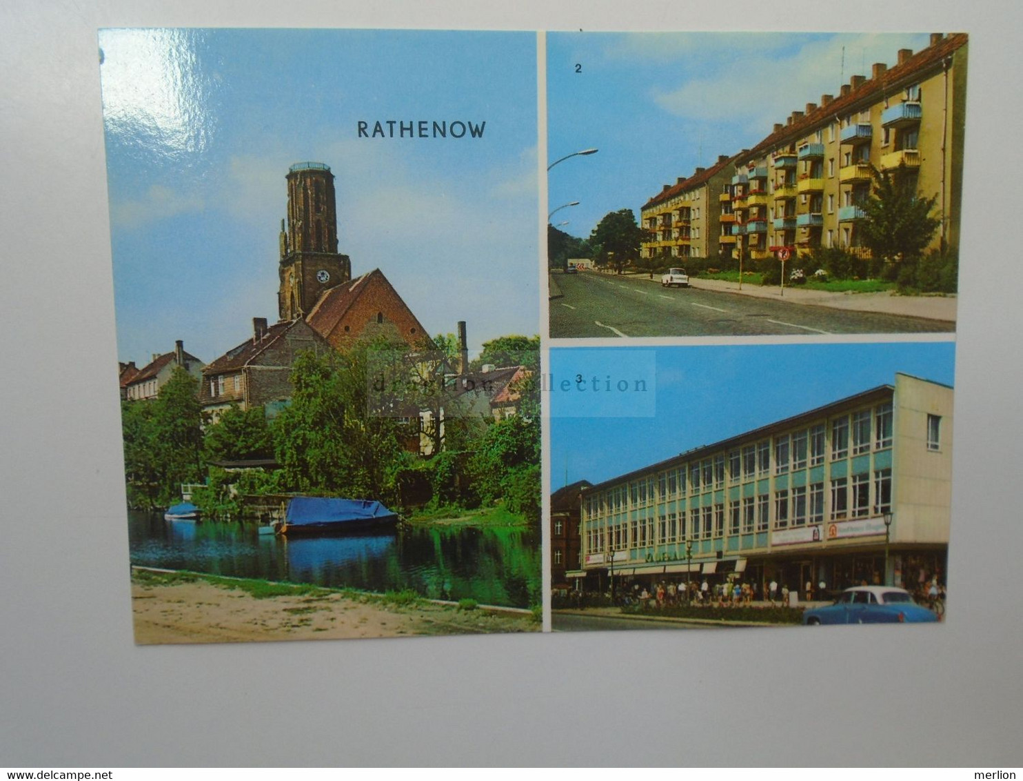 D180572 Brandenburg -RATHENOW  Havel AmSchleusenweg - Leninallee - Kaufhaus Magnet - Rathenow