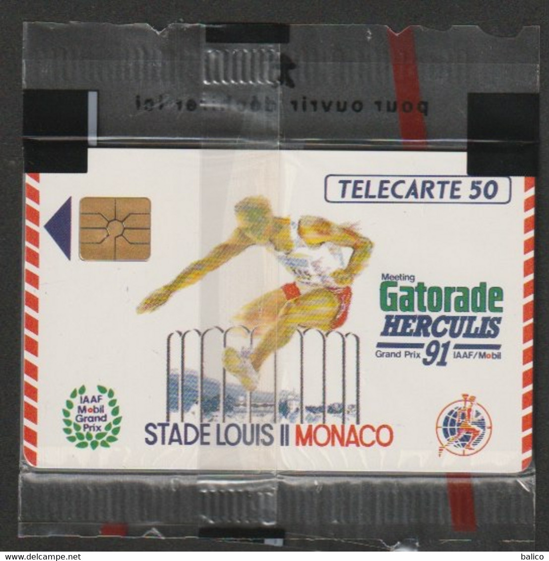 GATORADE - HERCULIS 91 - Monaco - 50 Unités GEM - Neuve Sous Blister - Réf, MF15 - Côte 22 € - Monace