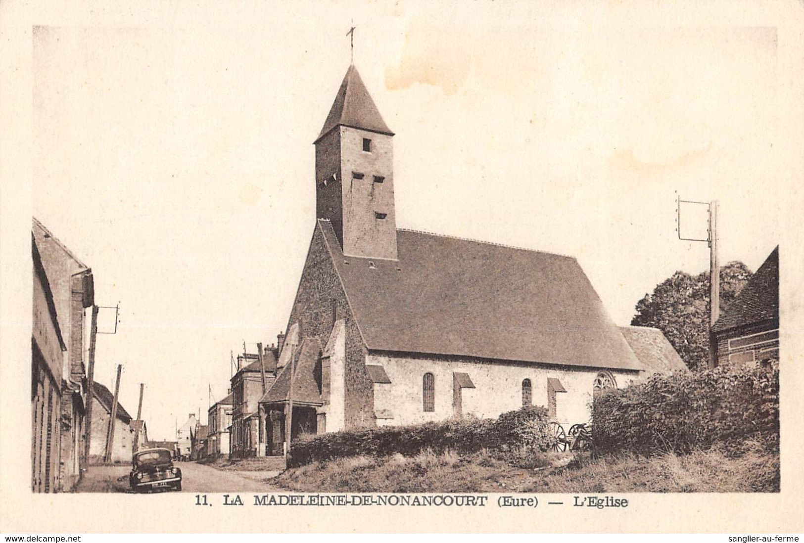 CPA 27 LA MADELEINE DE NONANCOURT L'EGLISE - Other & Unclassified