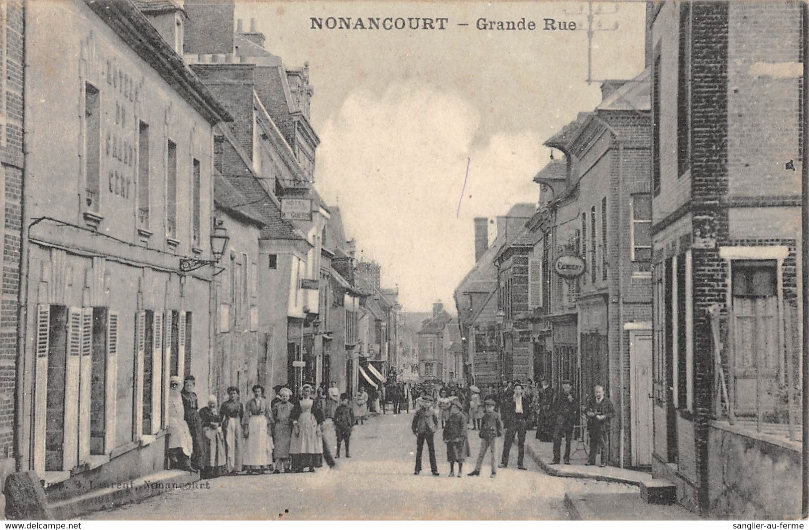 CPA 27 NONANCOURT GRANDE RUE - Other & Unclassified