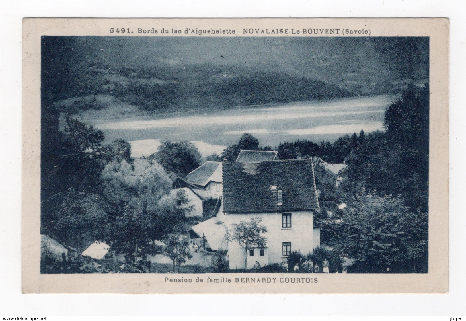 73 SAVOIE - NOVALAISE LE BOUVENT Pension De Famille Bernardy-Courtois - Sonstige & Ohne Zuordnung