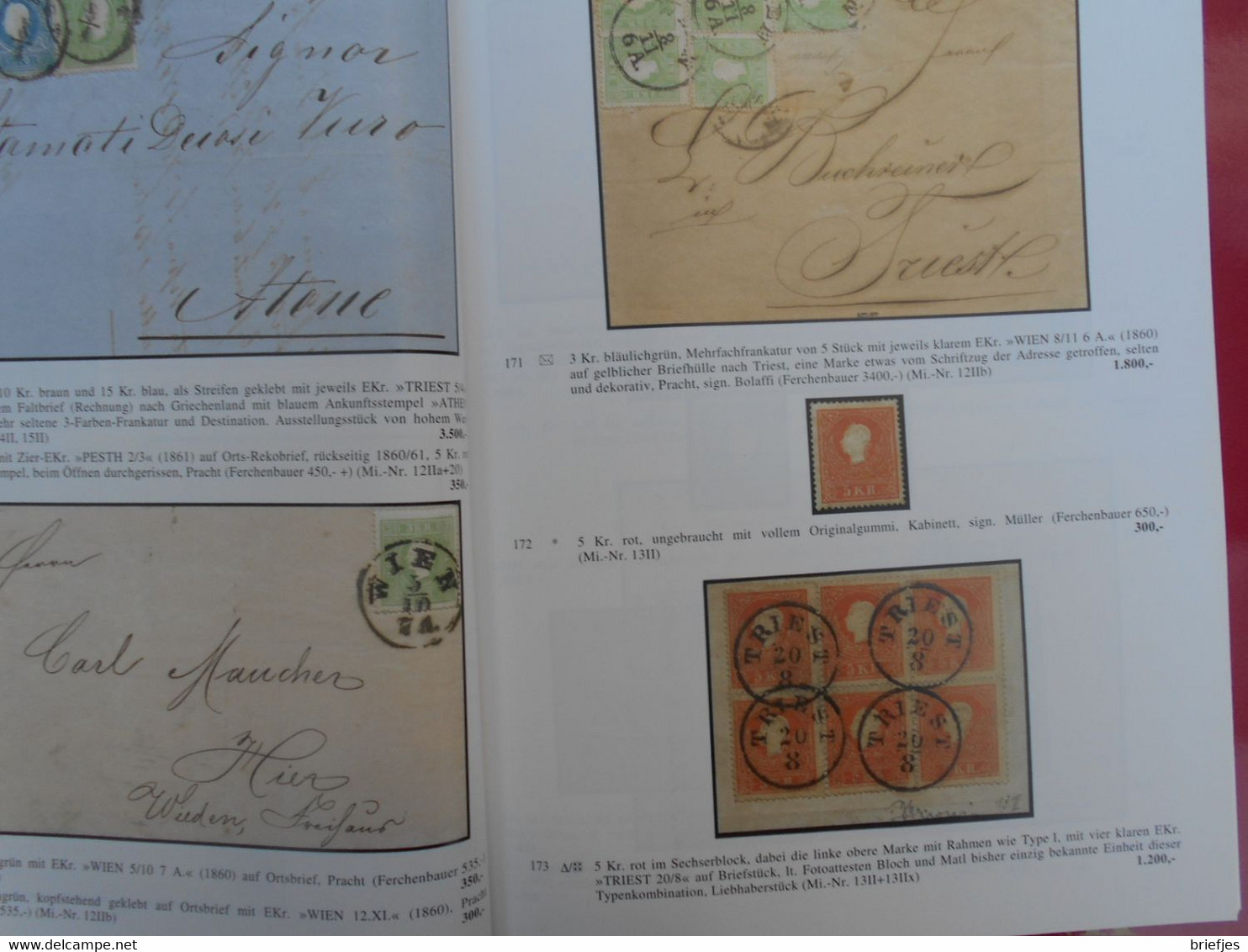 The Ludlow C. Grosse collection, largest Specialized collection ever,  Auction catalogue (119)