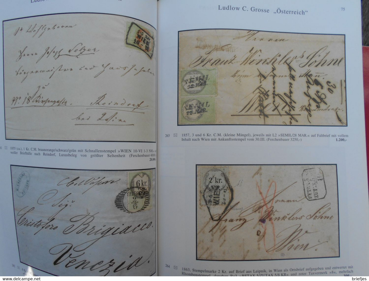 The Ludlow C. Grosse collection, largest Specialized collection ever,  Auction catalogue (119)