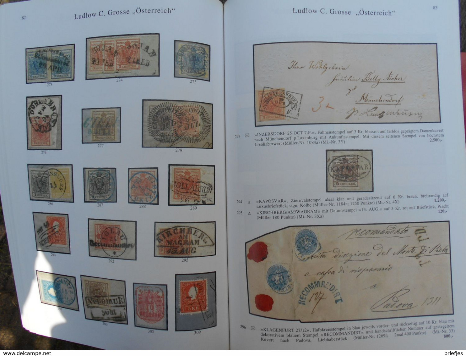 The Ludlow C. Grosse collection, largest Specialized collection ever,  Auction catalogue (119)