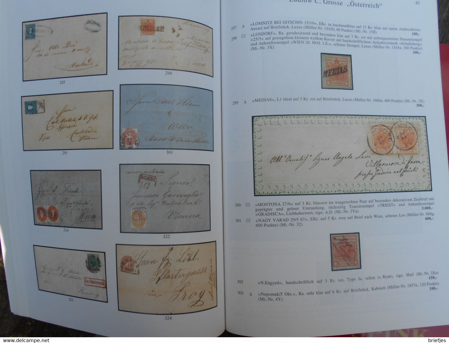 The Ludlow C. Grosse collection, largest Specialized collection ever,  Auction catalogue (119)