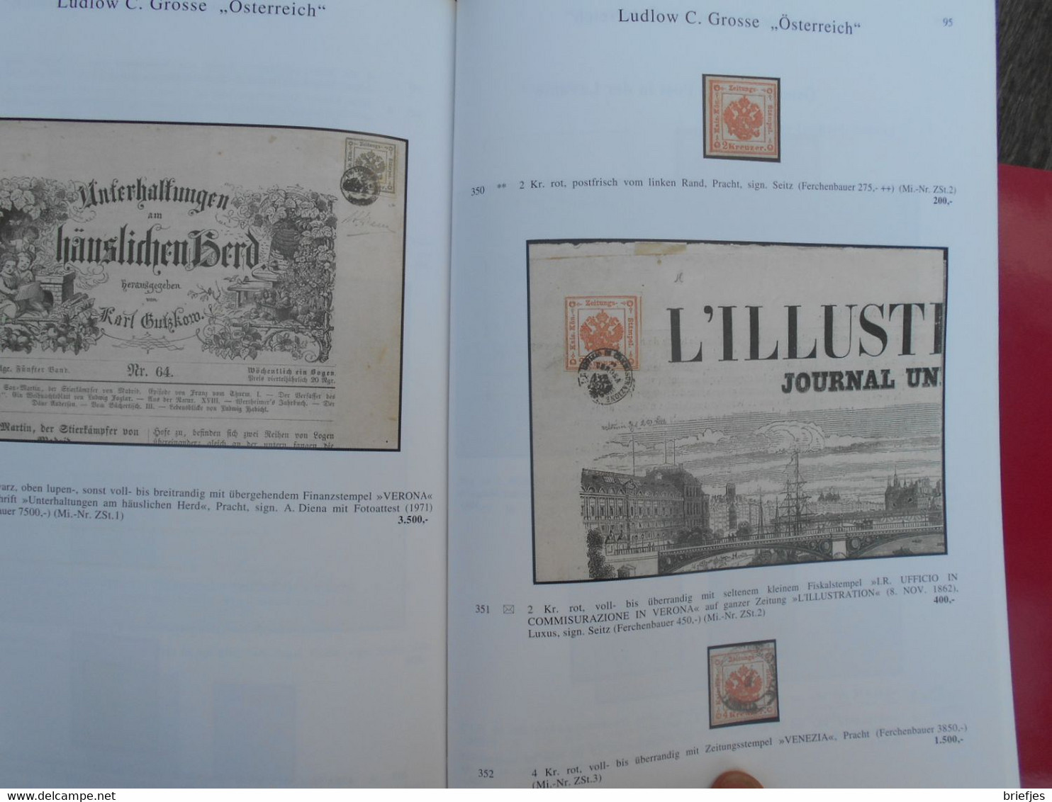 The Ludlow C. Grosse collection, largest Specialized collection ever,  Auction catalogue (119)