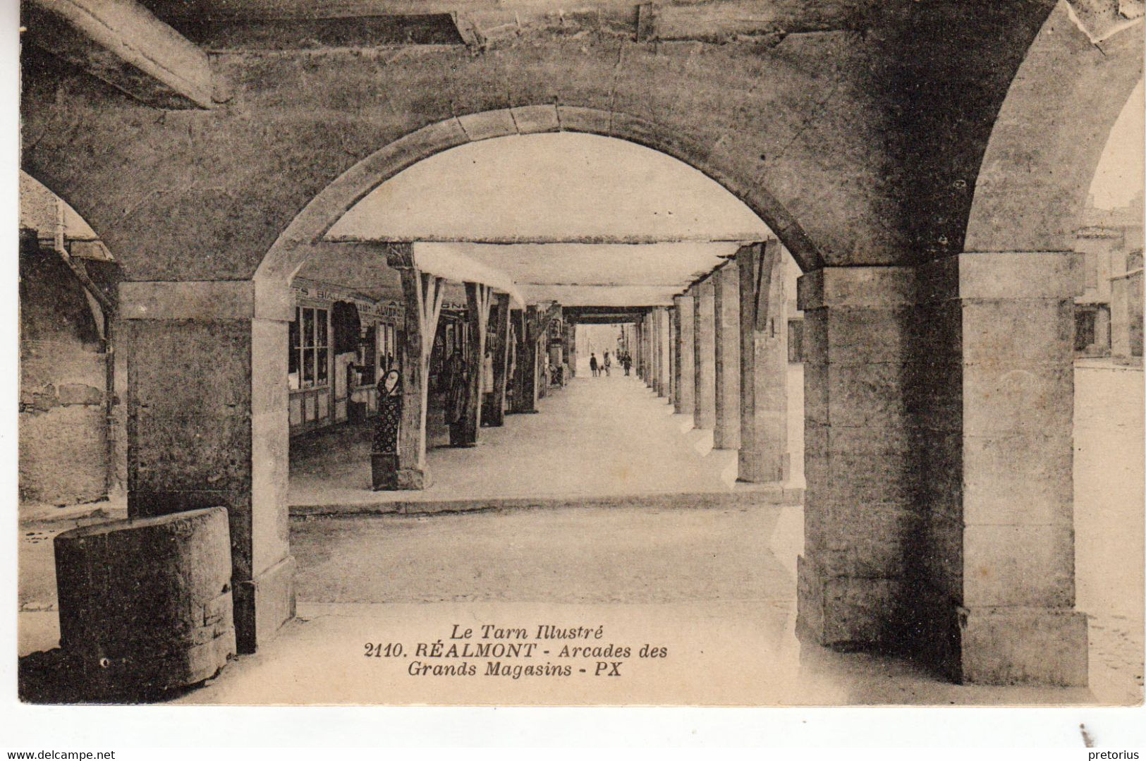 DEPT 81 / REALMONT - ARCADES DES GRANDS MAGASINS - Realmont