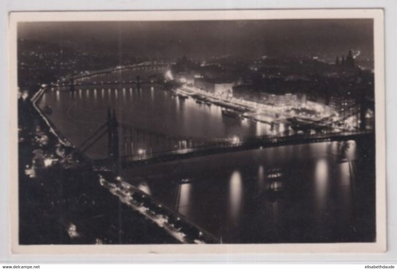 ALGERIE ! - 1935 - CARTE De BUDAPEST (HONGRIE) => BONE ! TAXE 11cts ! - Brieven En Documenten