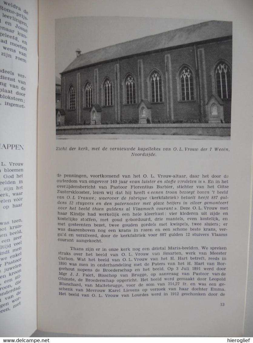 Maria-verering Te Gits + Levensbeschrijving Van Pater Sj Albertus De Lije Door D. Tillo Van Biervliet Hooglede Roeselare - Antiquariat