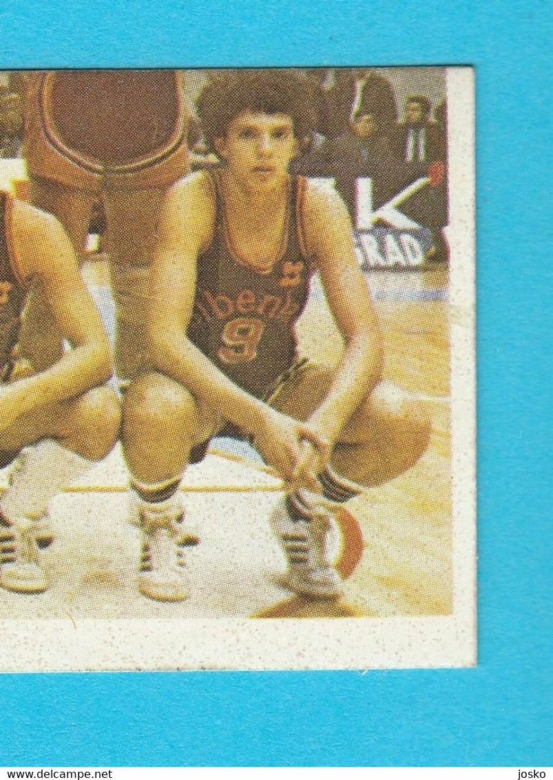 DRAZEN PETROVIC Yugoslav Old Basketball ROOKIE Card New Jersey (Brooklyn) Nets Portland Trail Blazers FIBA Hall Of Fame - Pre-1980