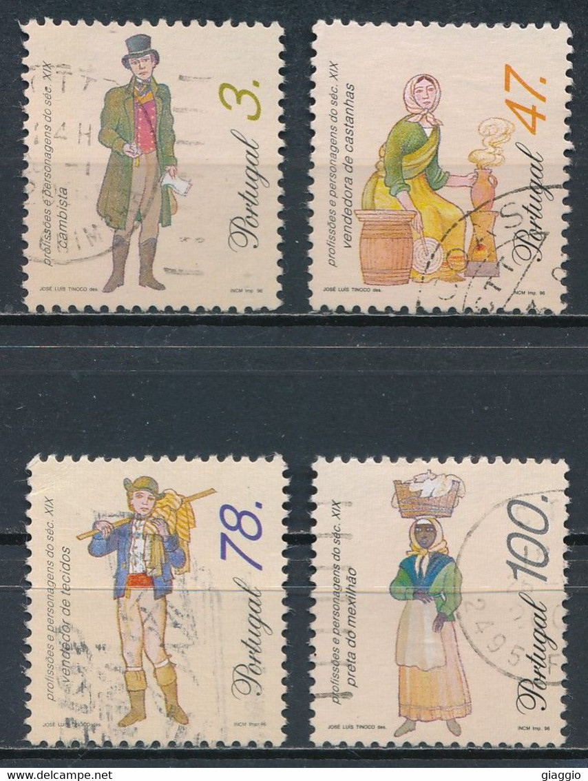 °°° PORTUGAL - Y&T N°2094/97 - 1996 °°° - Used Stamps