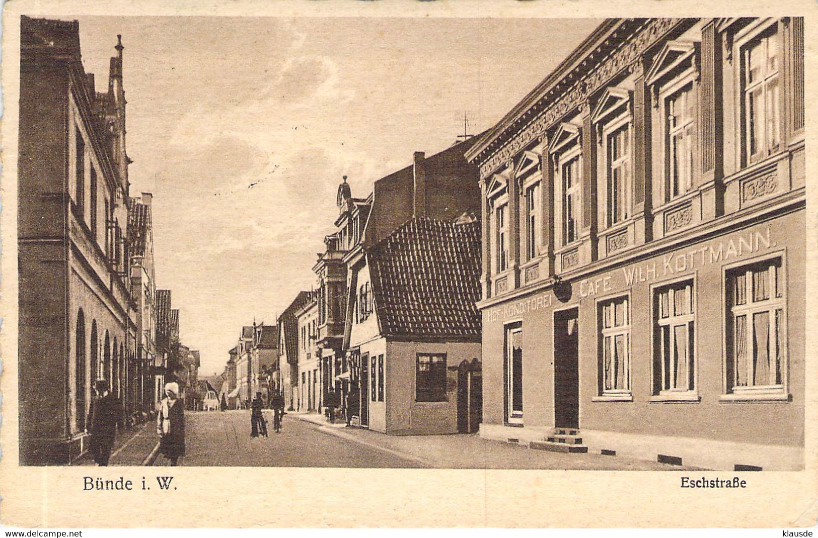 Bünde I. W. Eschstrasse 1936 - Buende