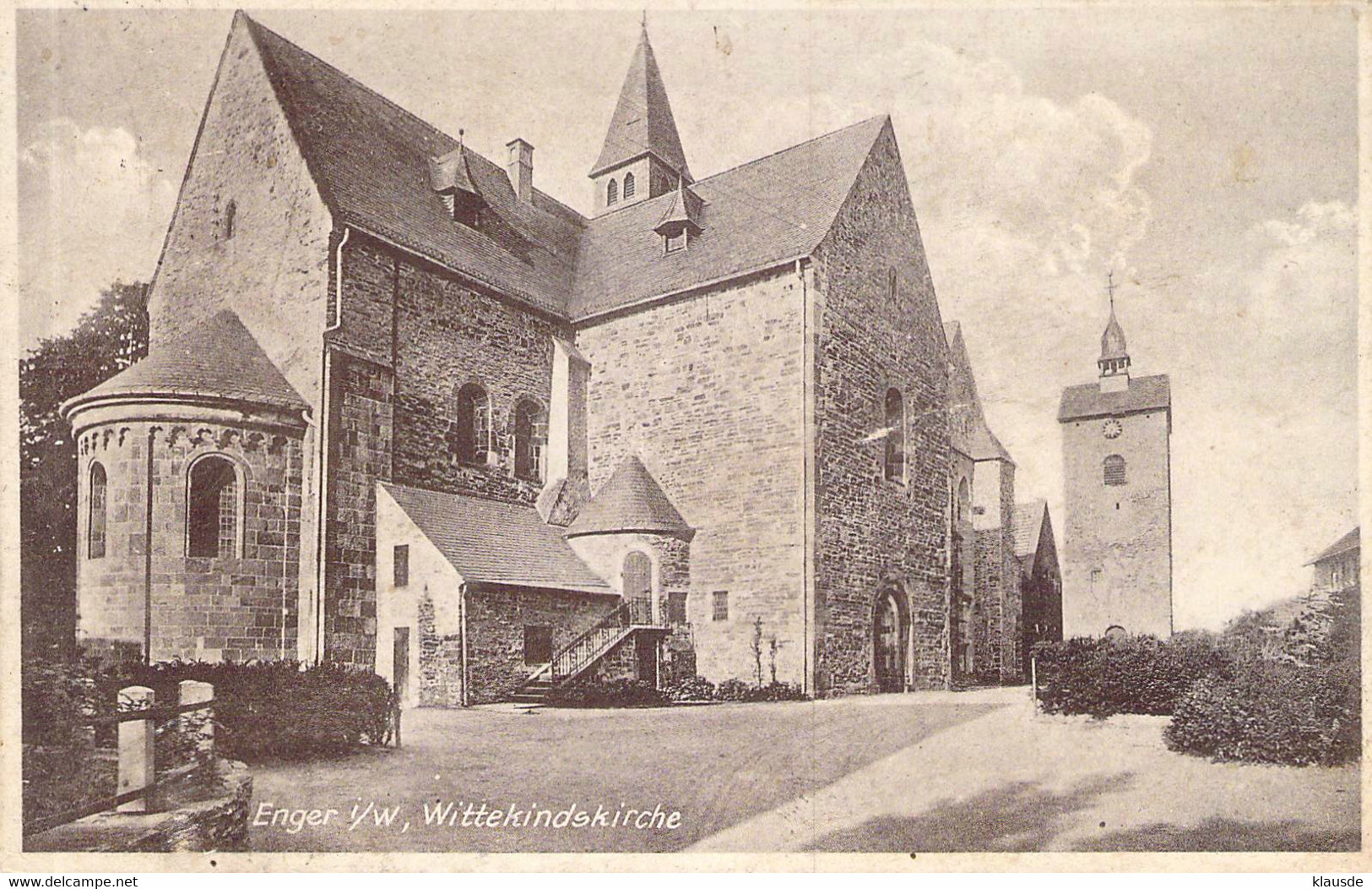 Enger I. W. Wittekindkirche 1929 - Enger