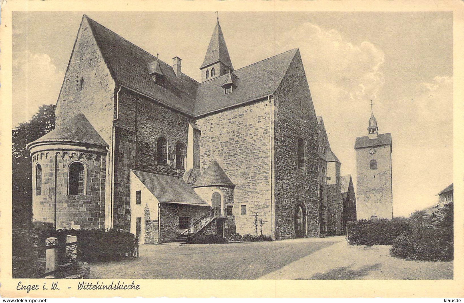 Enger I. W. Wittekindkirche 1937 - Enger