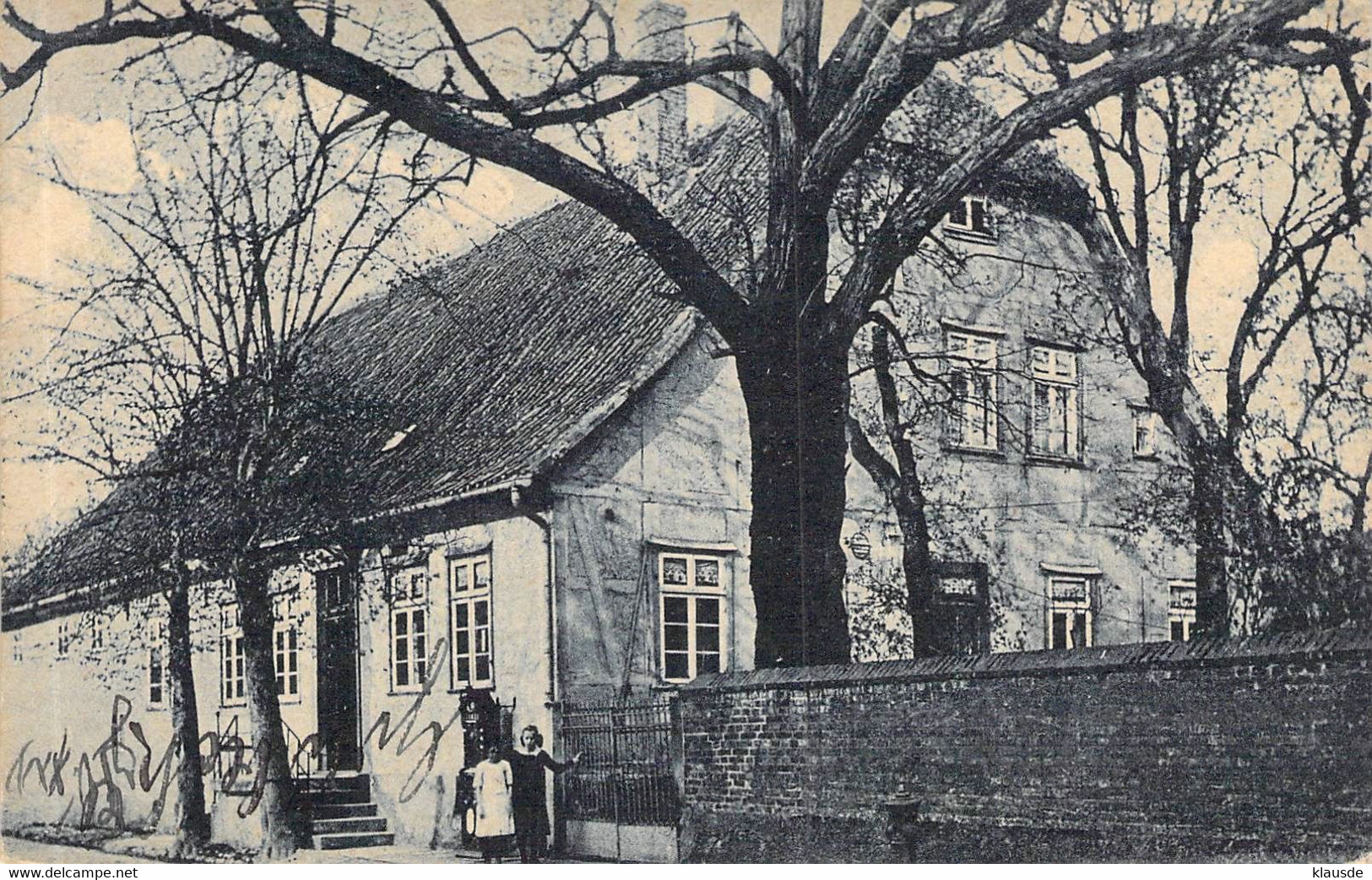 Bünde I. W. Gasthaus Zur Blühenden Linde 1927 - Buende