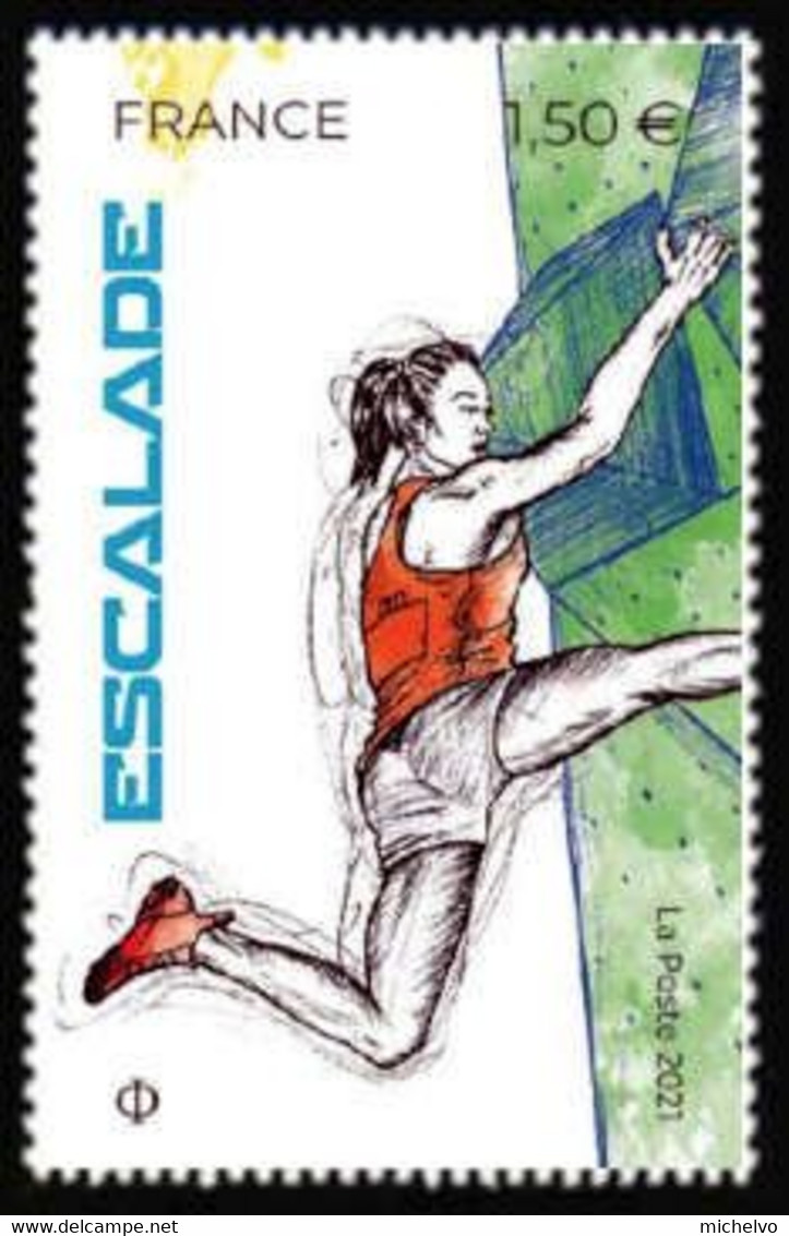 France 2021 - SPORT - Couleur Passion (Escalade) ** - Unused Stamps