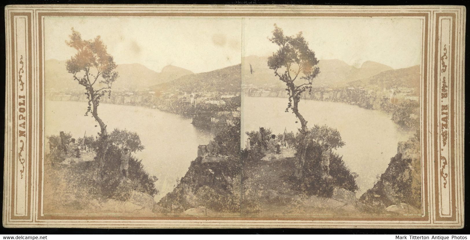 Stereoview - Pittore, Bay Of NAPLES - ITALY - Visionneuses Stéréoscopiques