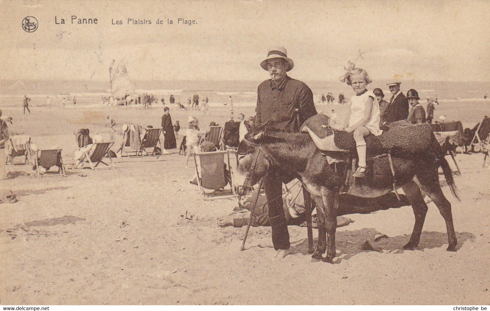 De Panne, La Panne, Les Plaisirs Sur La Plage, Ezel, âne (pk82299) - De Panne