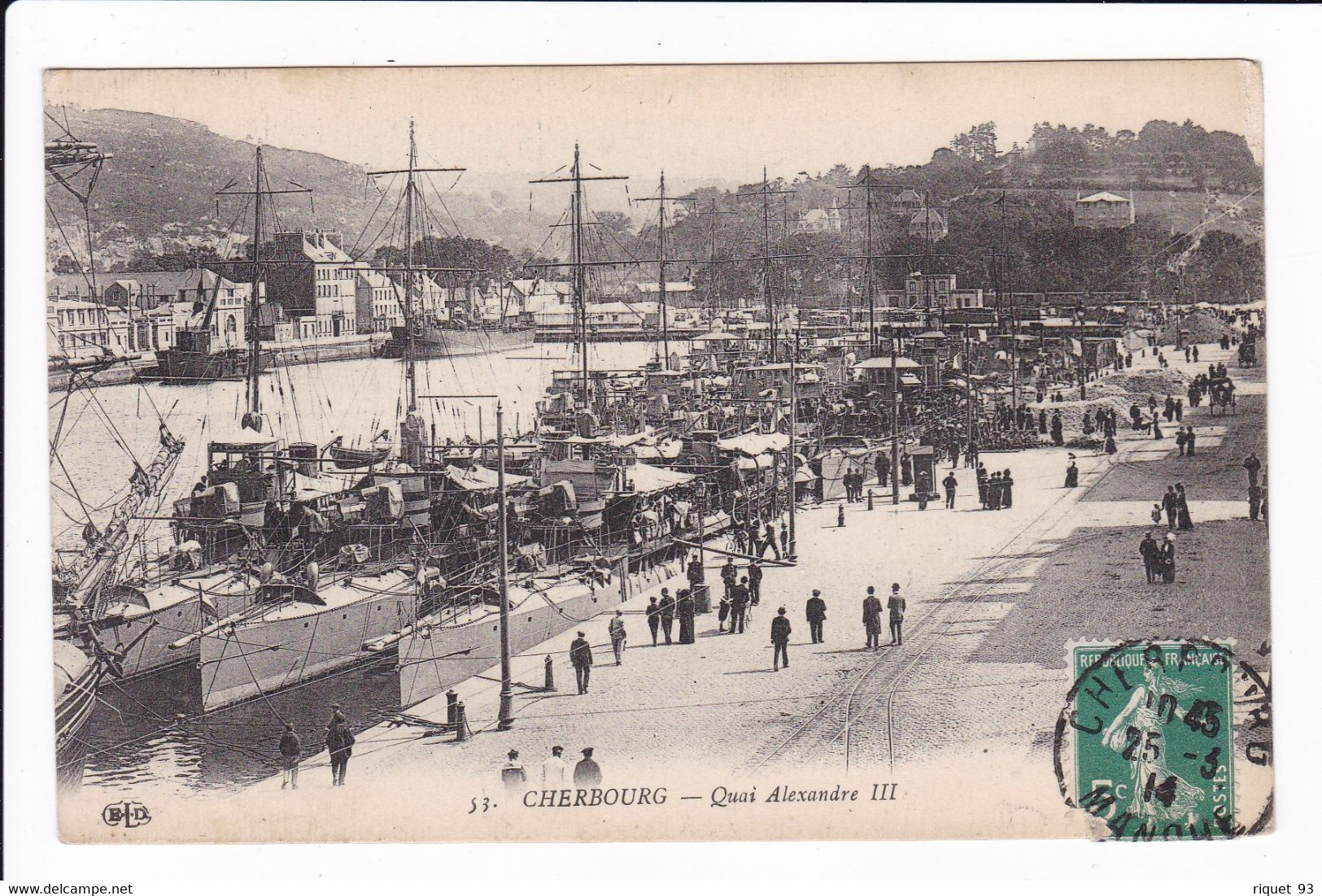 53 - CHERBOURG - Quai Alexandre III - Cherbourg