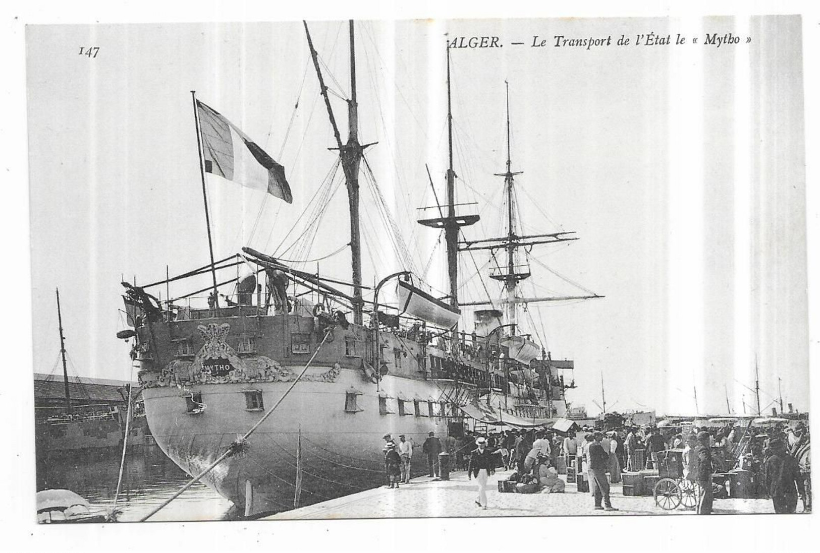 Alger Le Transport De L' Etat Le " Mytho " - Algeri