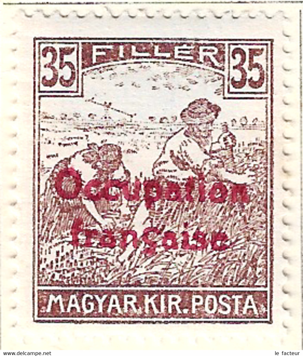 FD Arad ( Hongrie) Occupation Française / Hungary * (MH )  1919  N°11 - Unused Stamps