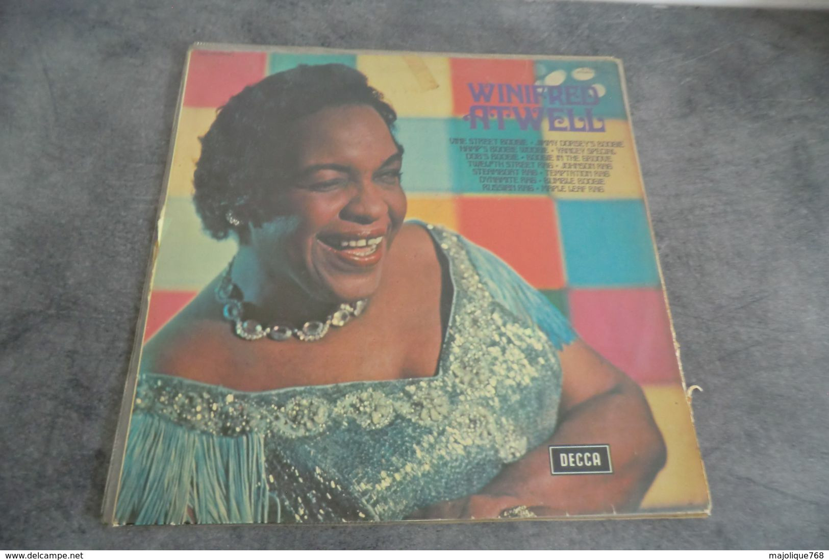 Disque - Winifred Atwell - DECCA T 115.118 B - 1970 France - - Blues