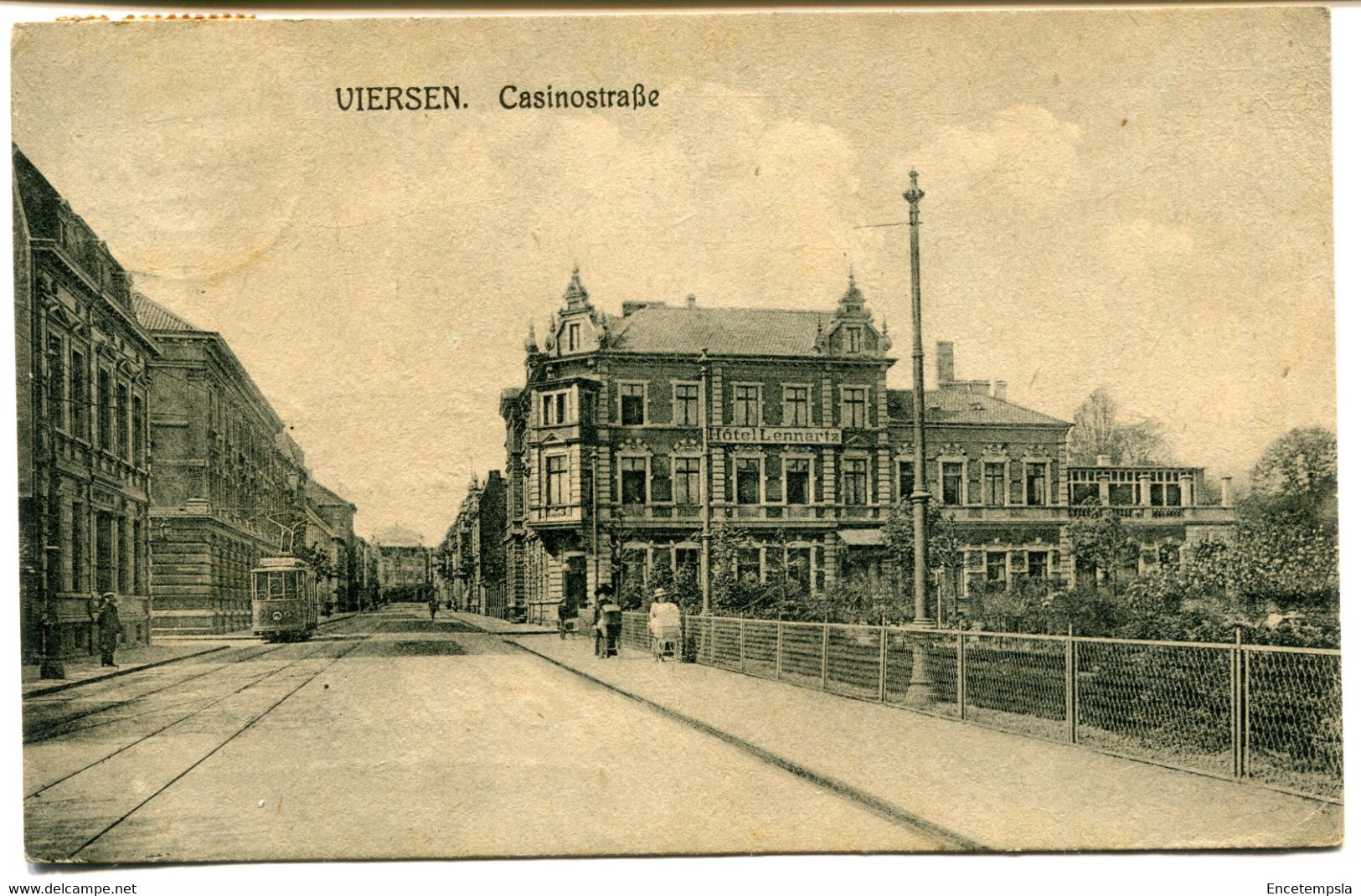 CPA - Carte Postale - Allemagne - Viersen - Casinostrasse - 1921 (DO172826) - Viersen