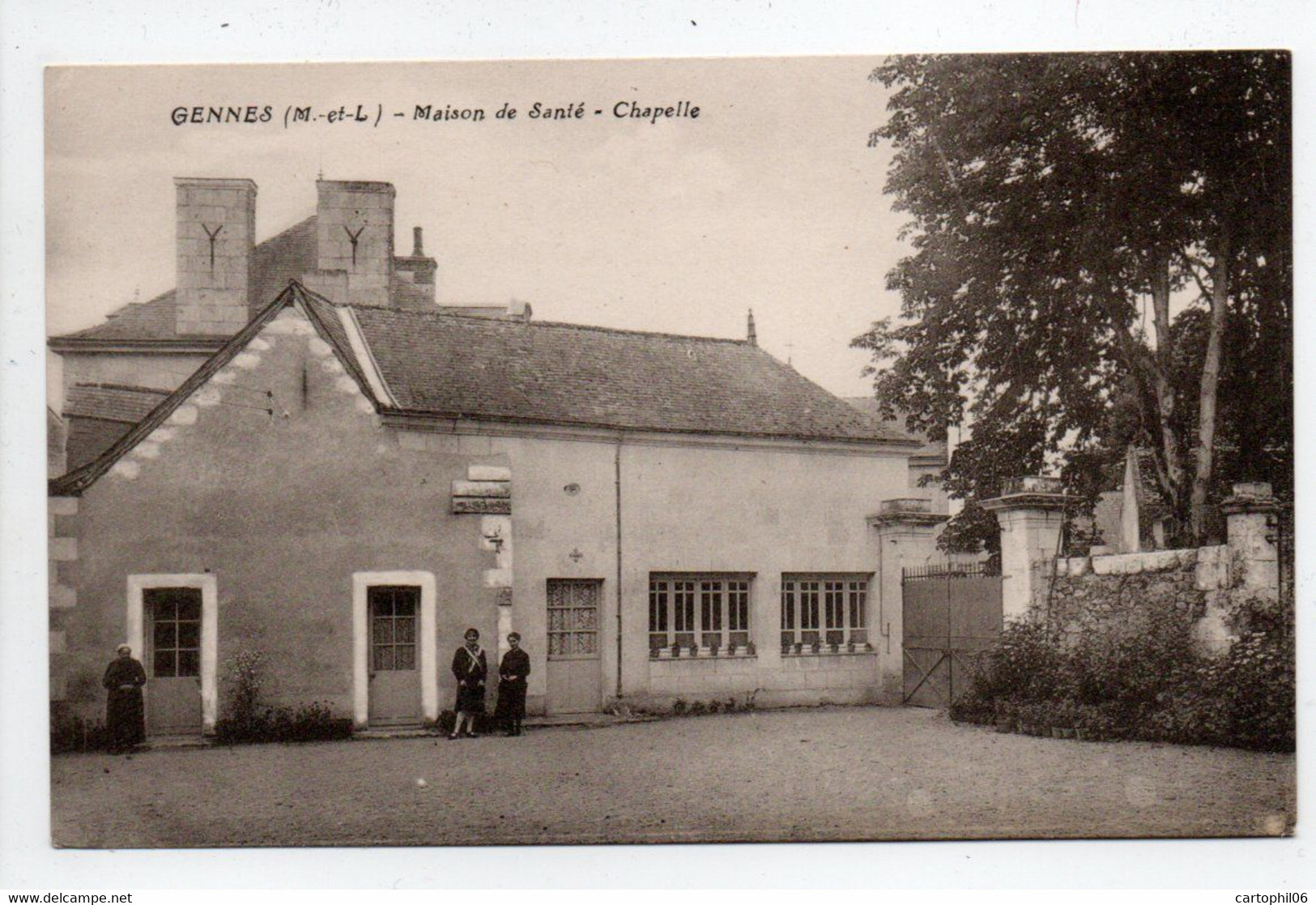 - CPA GENNES (49) - Maison De Santé - Chapelle (avec Personnages) - - Sonstige & Ohne Zuordnung