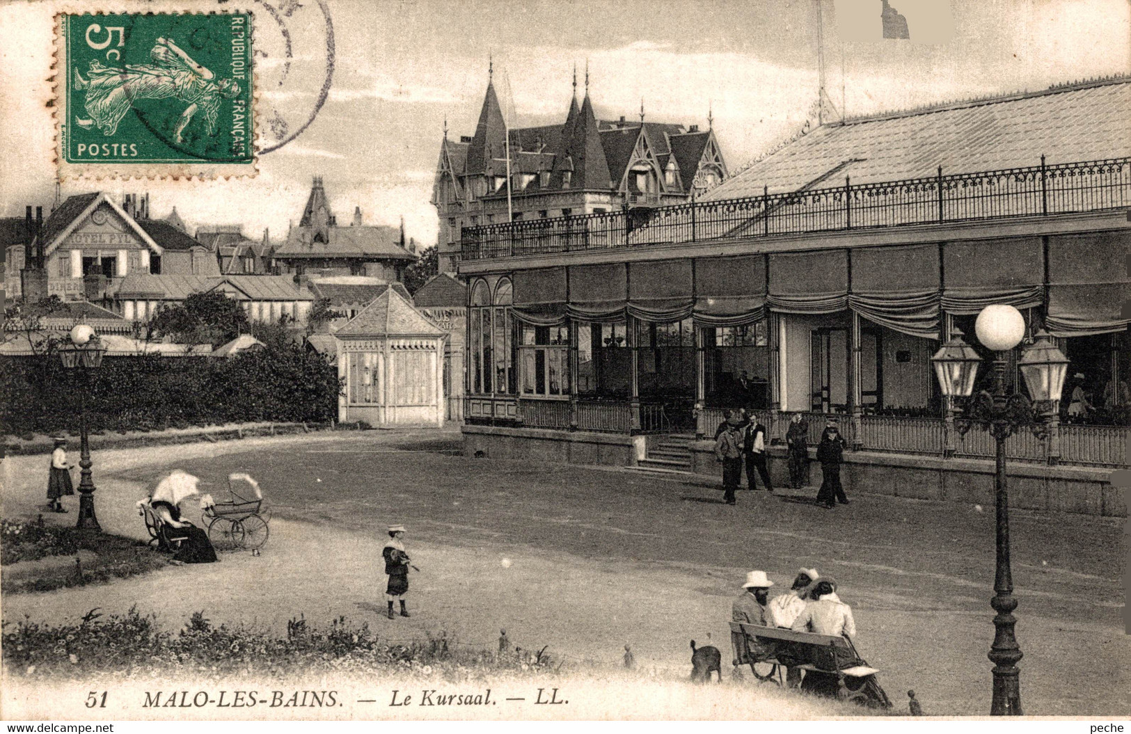 N°84987 -cpa Malo Les Bains -le Kursaal- - Casinos