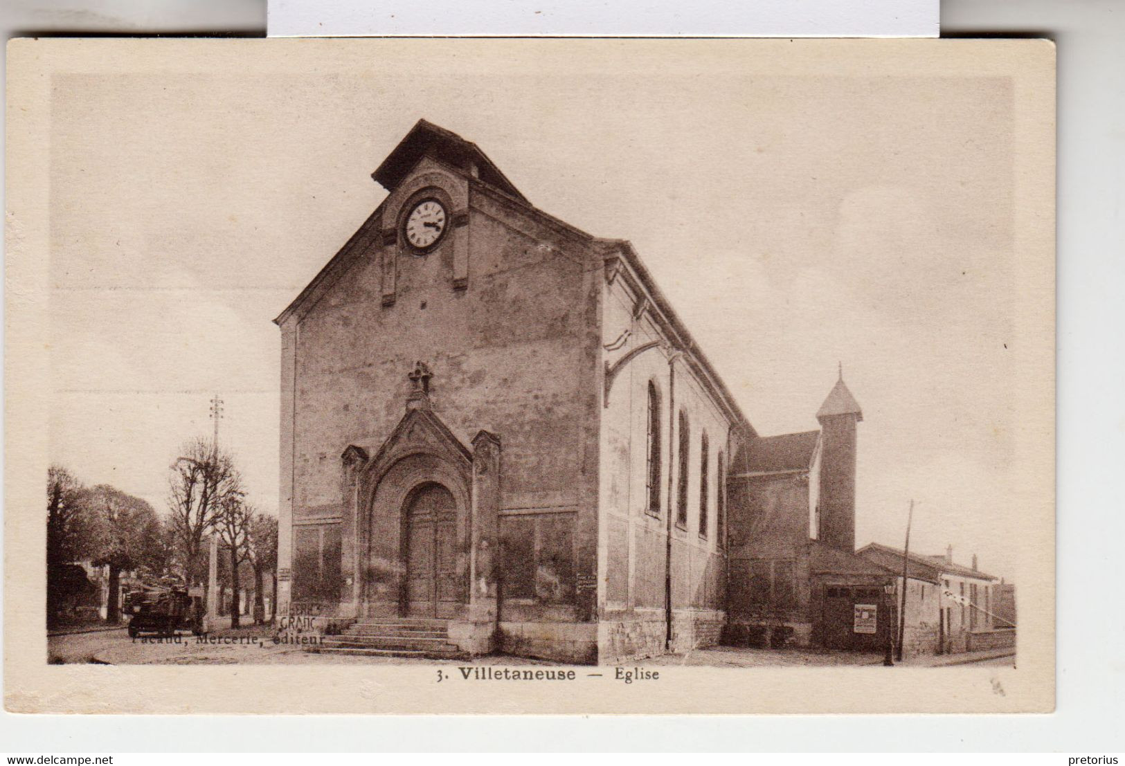 DEPT 93 / VILLETANEUSE - EGLISE - Villetaneuse