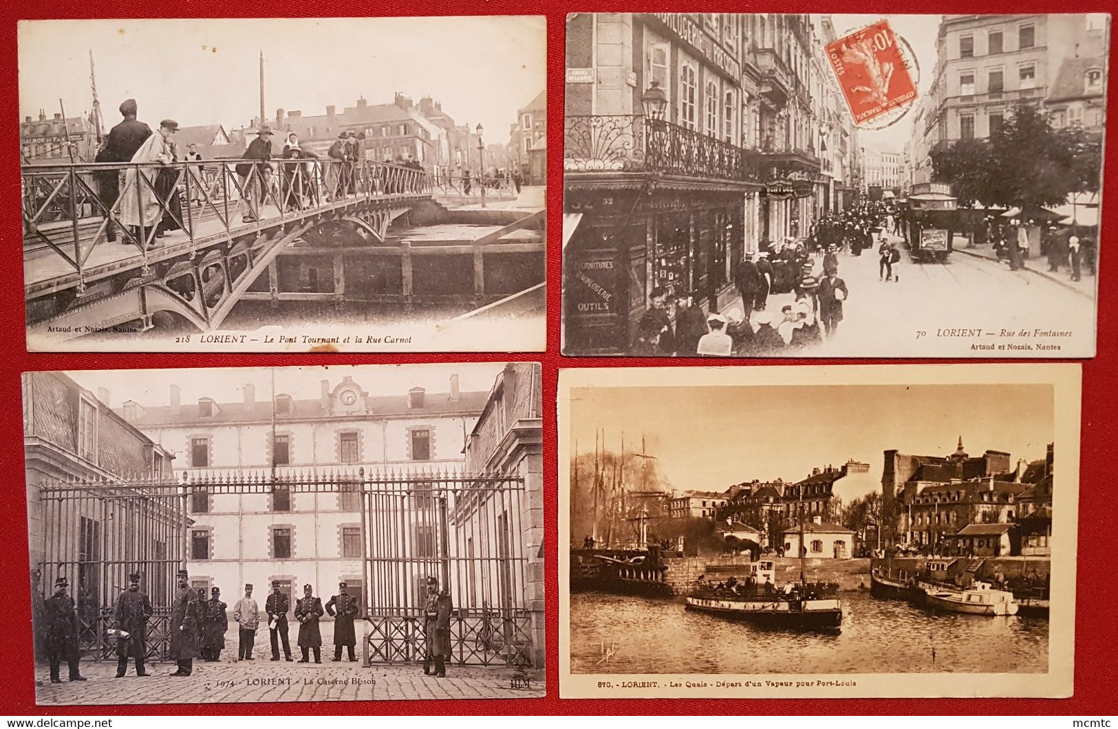 21 Cartes -  Lorient - [56]  - Morbihan - Lorient