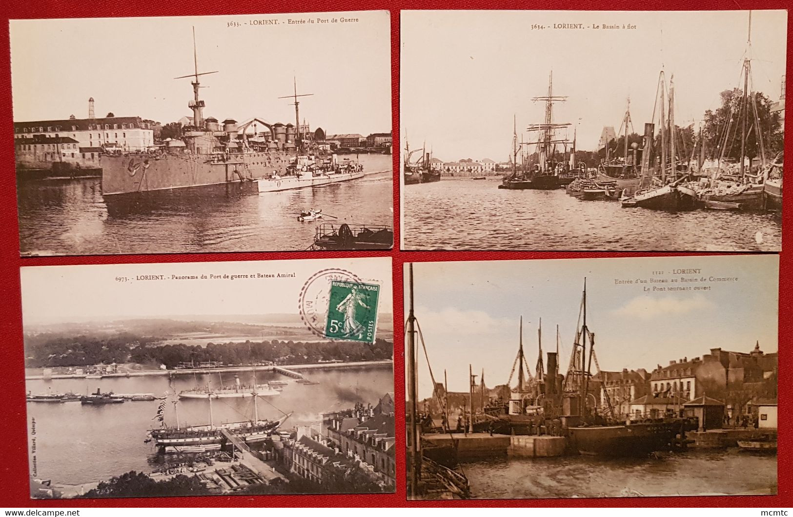 21 Cartes -  Lorient - [56]  - Morbihan - Lorient