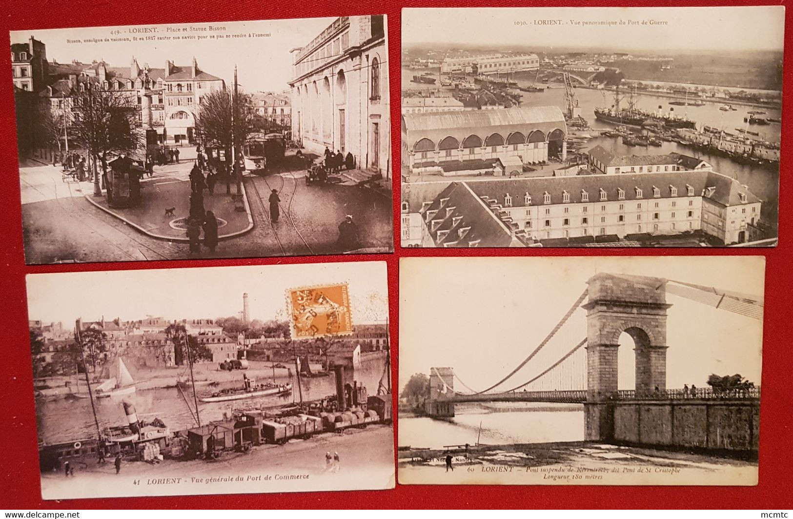 21 Cartes -  Lorient - [56]  - Morbihan - Lorient