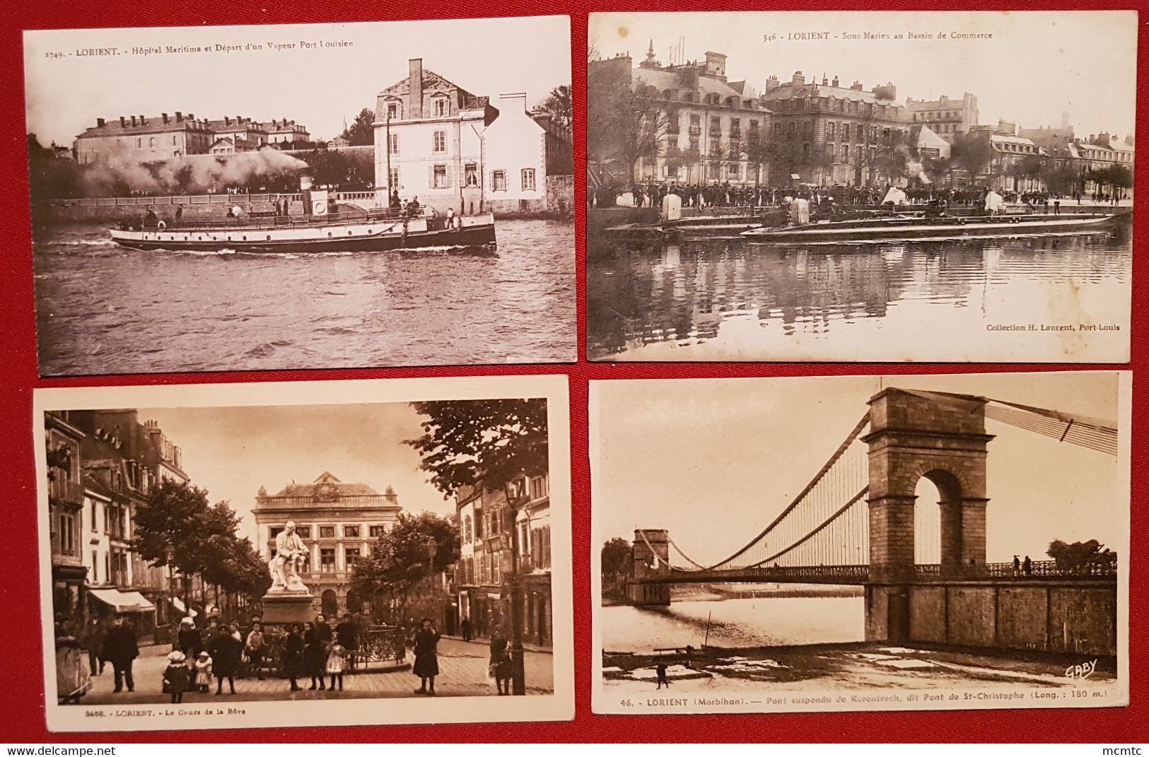 21 Cartes -  Lorient - [56]  - Morbihan - Lorient