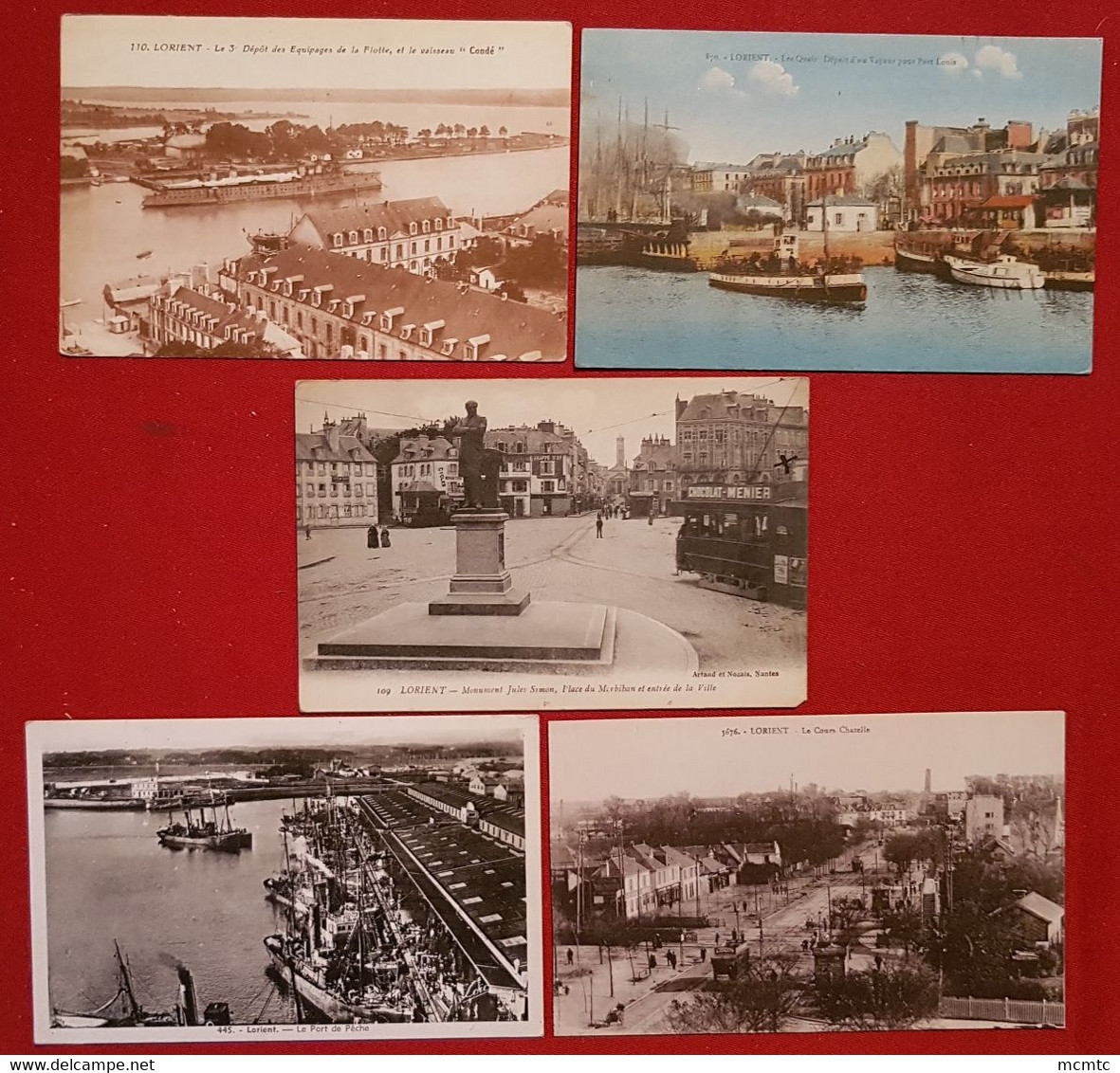 21 Cartes -  Lorient - [56]  - Morbihan - Lorient