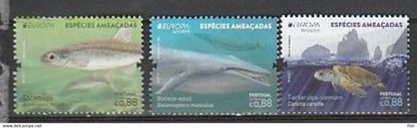 Portugal ** & CEPT Europa, Endangered Species 2021 (77686) - Ongebruikt