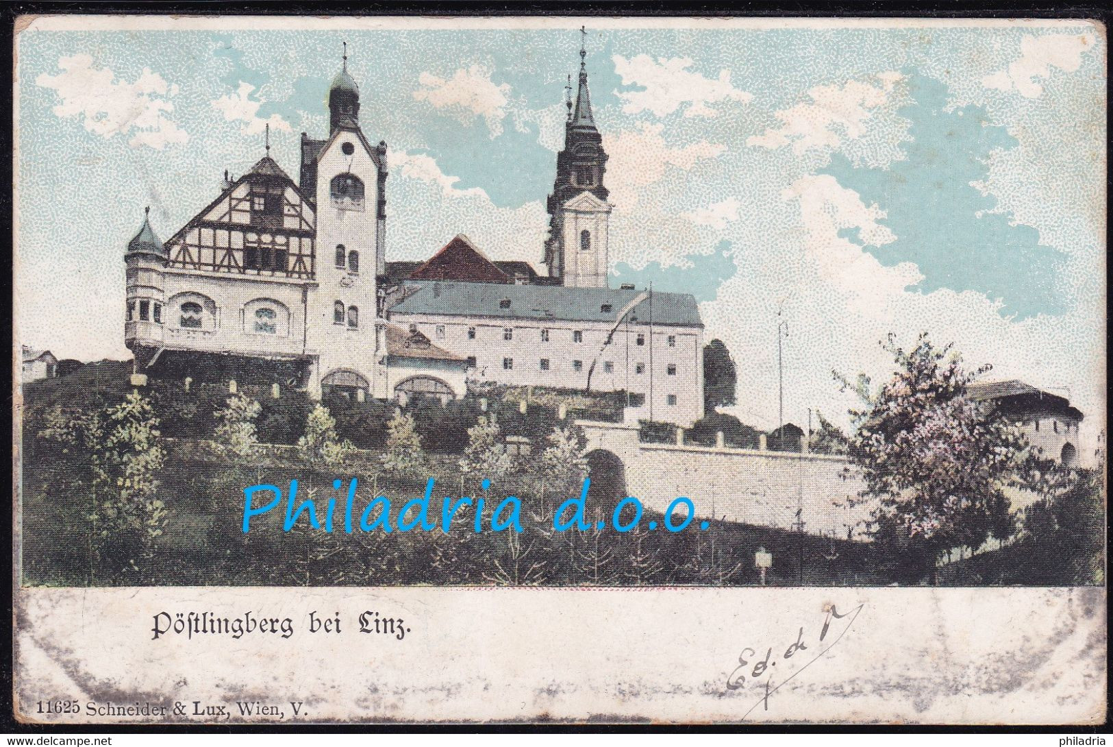 Pöstlingberg, Mailed 1907, Minimal Crease - Linz Pöstlingberg